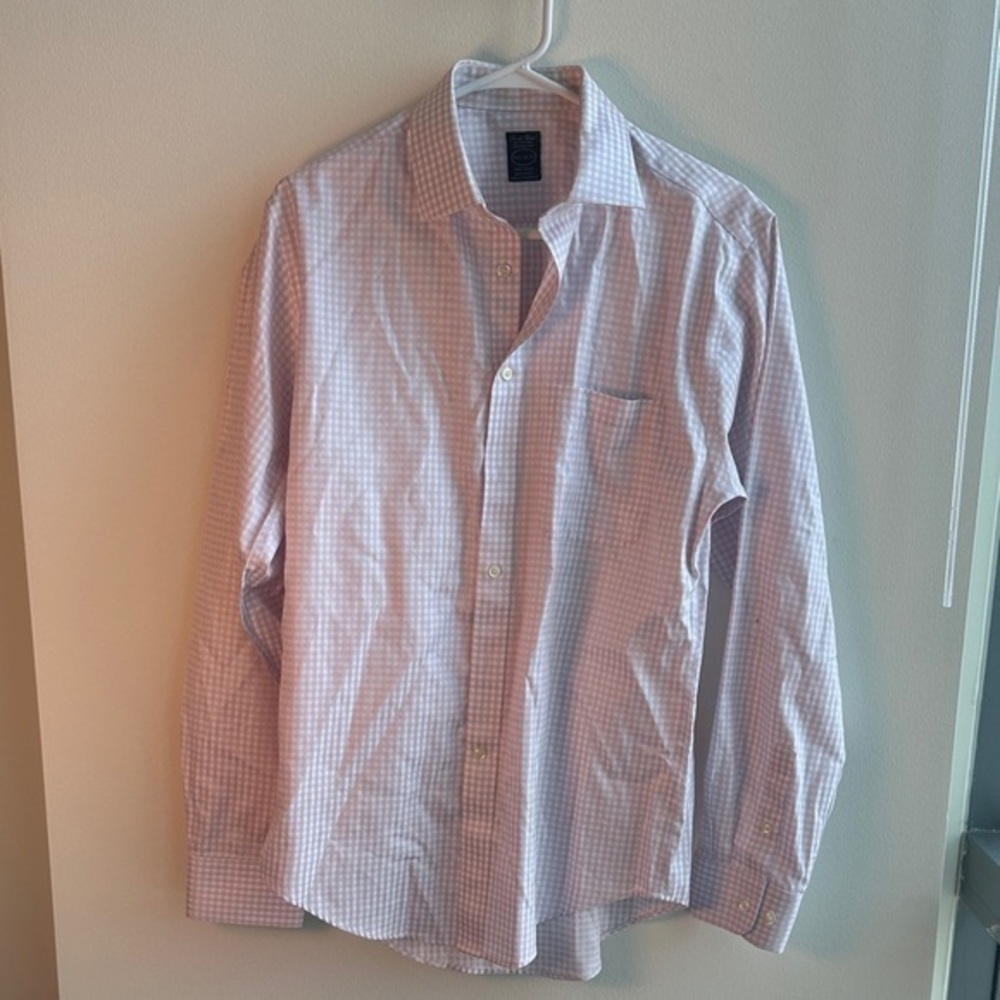 Pronto Uomo Light Pink Checkered Shirt